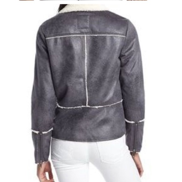 Prana Gray Esme Sherpa Zip Jacket Women Size Medium - Picture 2 of 10